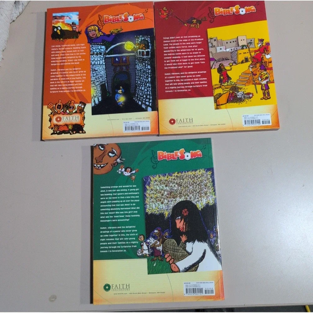 Lot Of 3 BibleSong A Living Journal Volume 2 3 6 by Rich Melheim